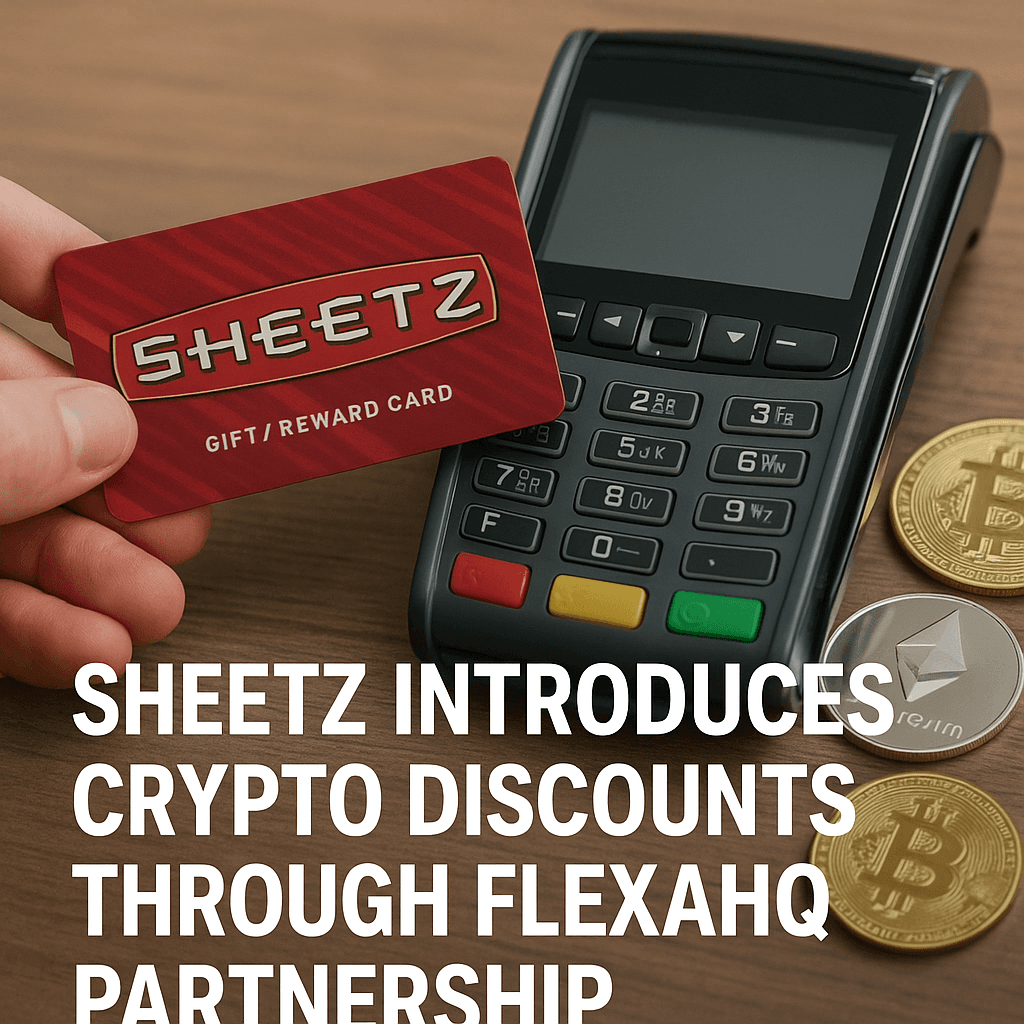 Sheetz Introduces Crypto Discounts Through FlexaHQ Partnership