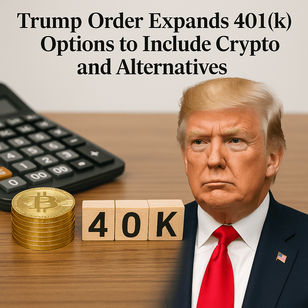 トランプ大統領の命令で401(k)に仮想通貨とオルタナティブ投資を含める選択肢拡大、SECは「リキッドステーキング」に指針提示