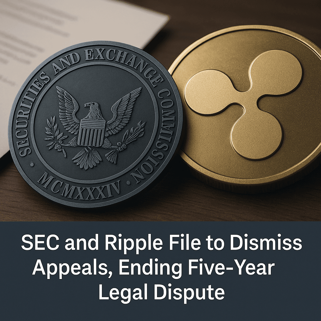 SEC and Ripple File to Dismiss Appeals, Ending Five-Year Legal Dispute