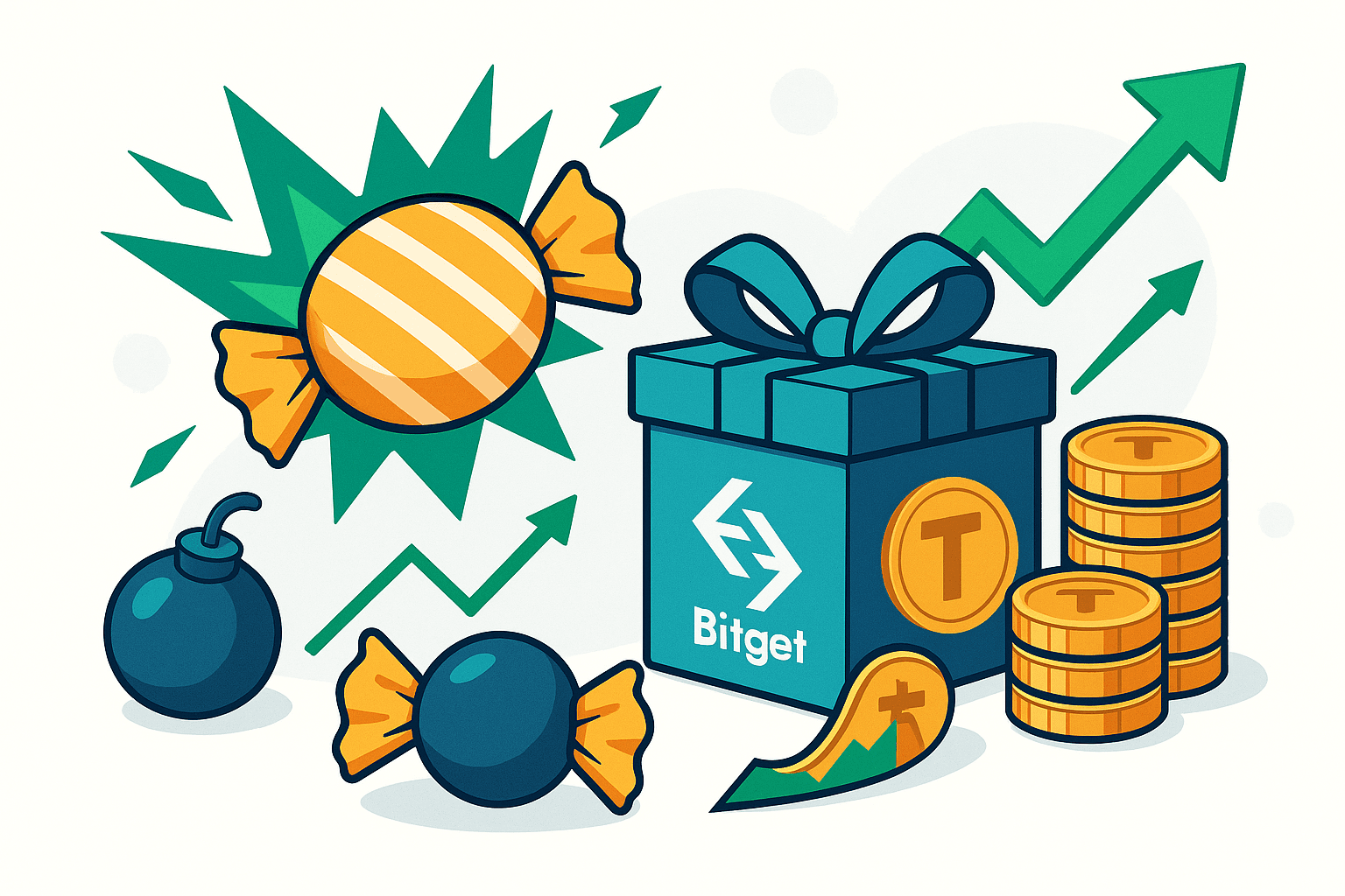 Bitget Launches CandyBomb Event With 3.66 Million TCOM Airdrop