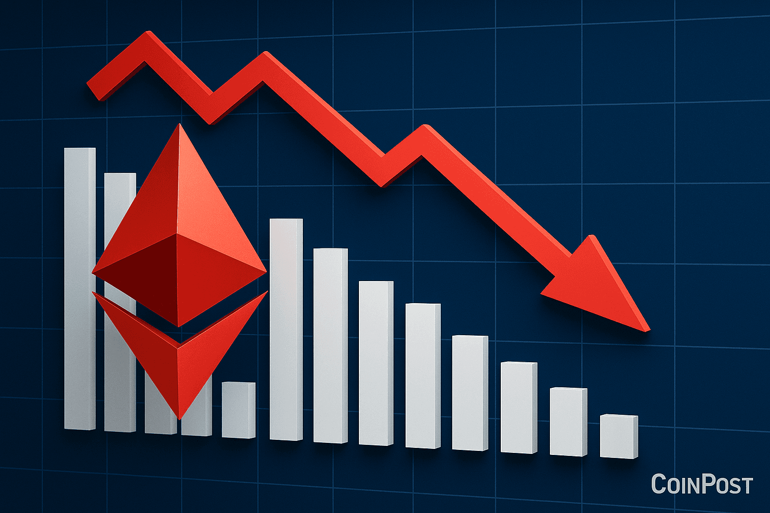 Ethereum ETFs Record $430 Million Net Outflow, Second-Largest on Record