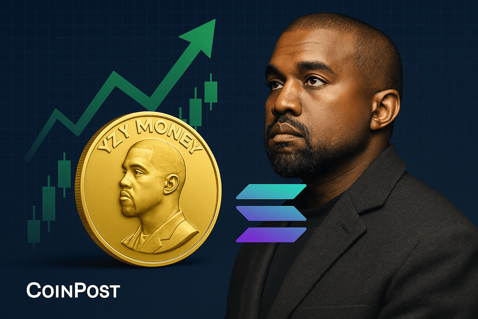 Kanye West Launches YZY MONEY and YZY Token on Solana
