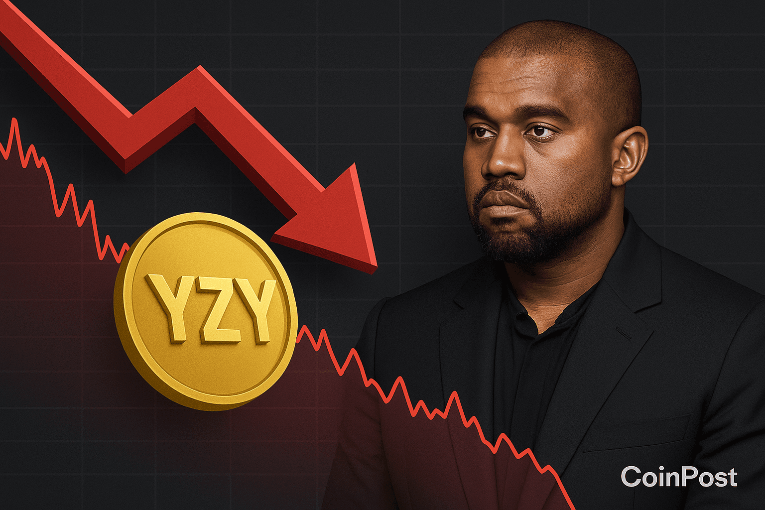 Andrew Tate Opens $175,000 Short Position on Kanye West’s YZY Token
