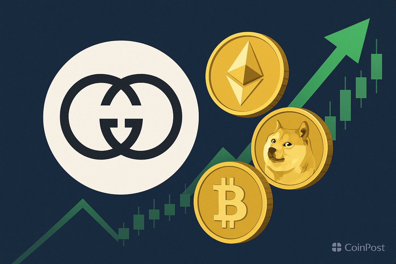 Gucci Begins Accepting ETH, DOGE, and Other Cryptocurrencies in U.S. Stores