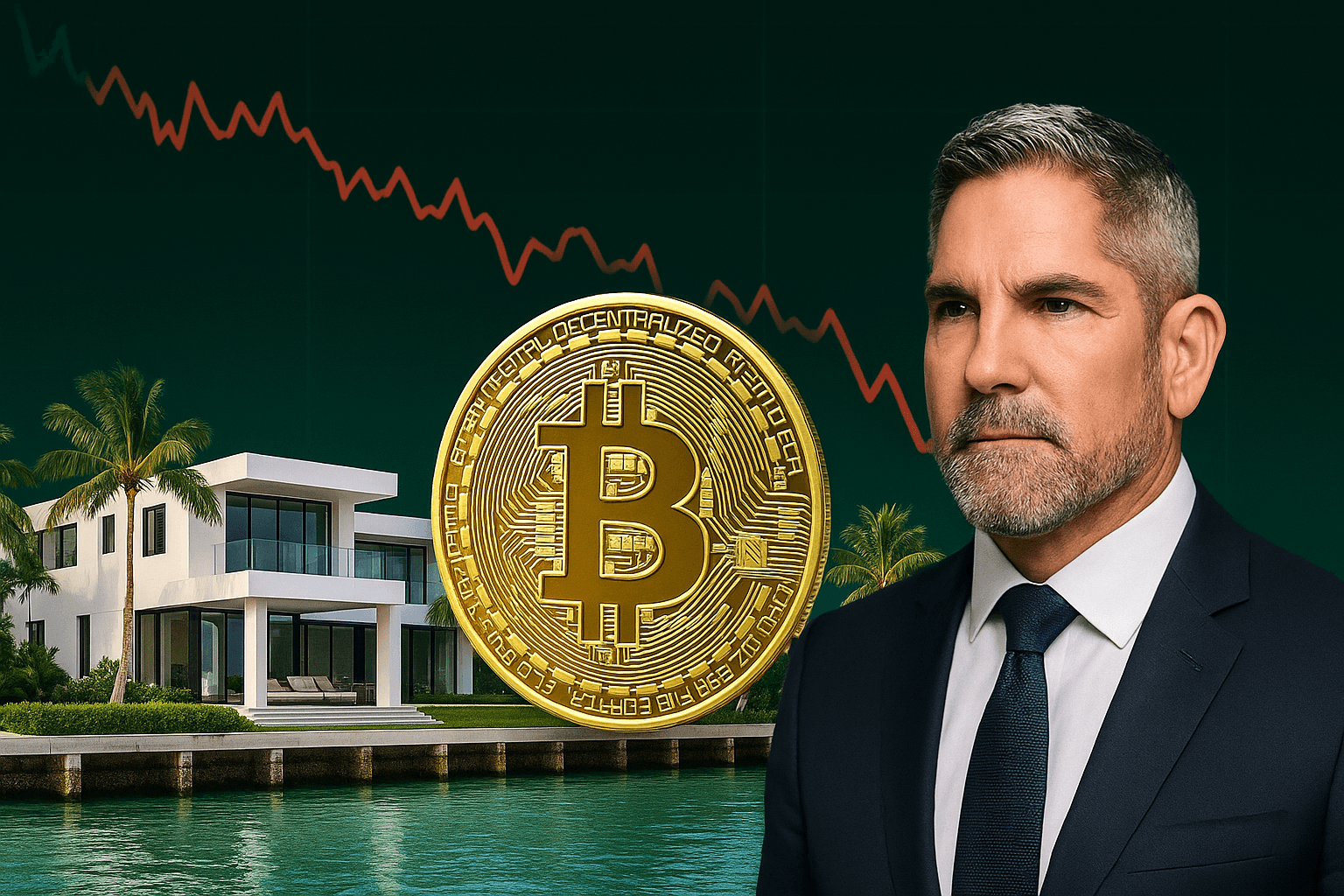 Grant Cardone Lists $43 Million Miami Home for 400 Bitcoin Only