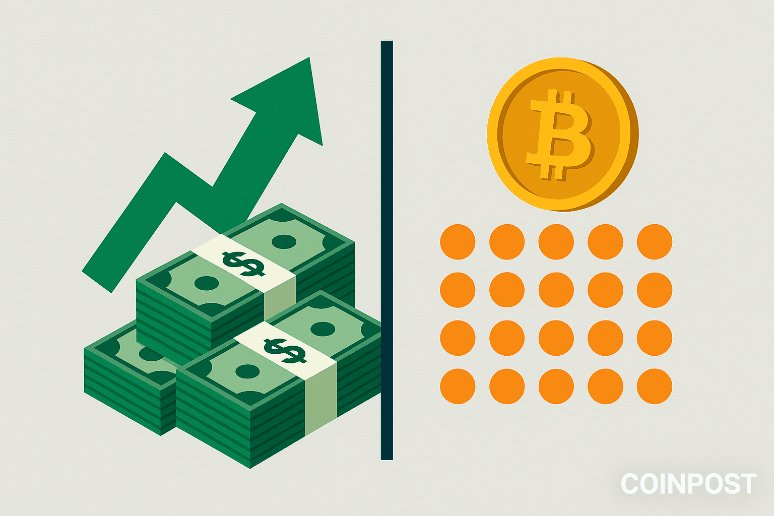 U.S. M2 Money Supply Reaches Record High Amid Bitcoin Comparison