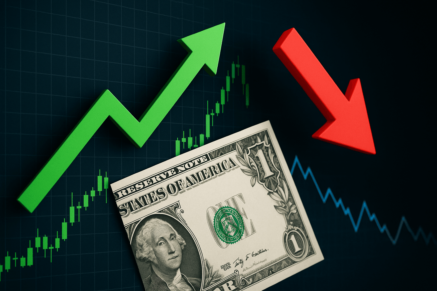 Nasdaq and S&P 500 Rise as U.S. Dollar and Bond Yields Decline