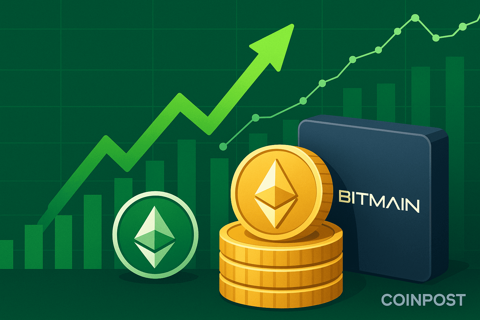 Bitmain Buys 80,325 ETH, Lifting Holdings to About 2 Million