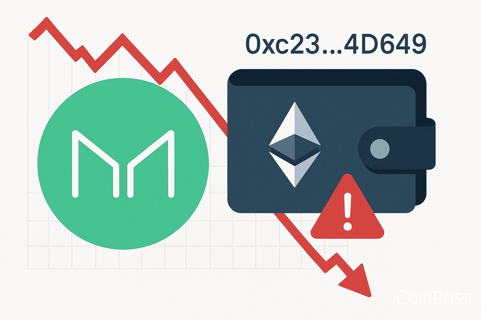Address 0xc23...4D649 Adds $5.22 Million in MKR, Facing $1.42 Million Unrealized Loss