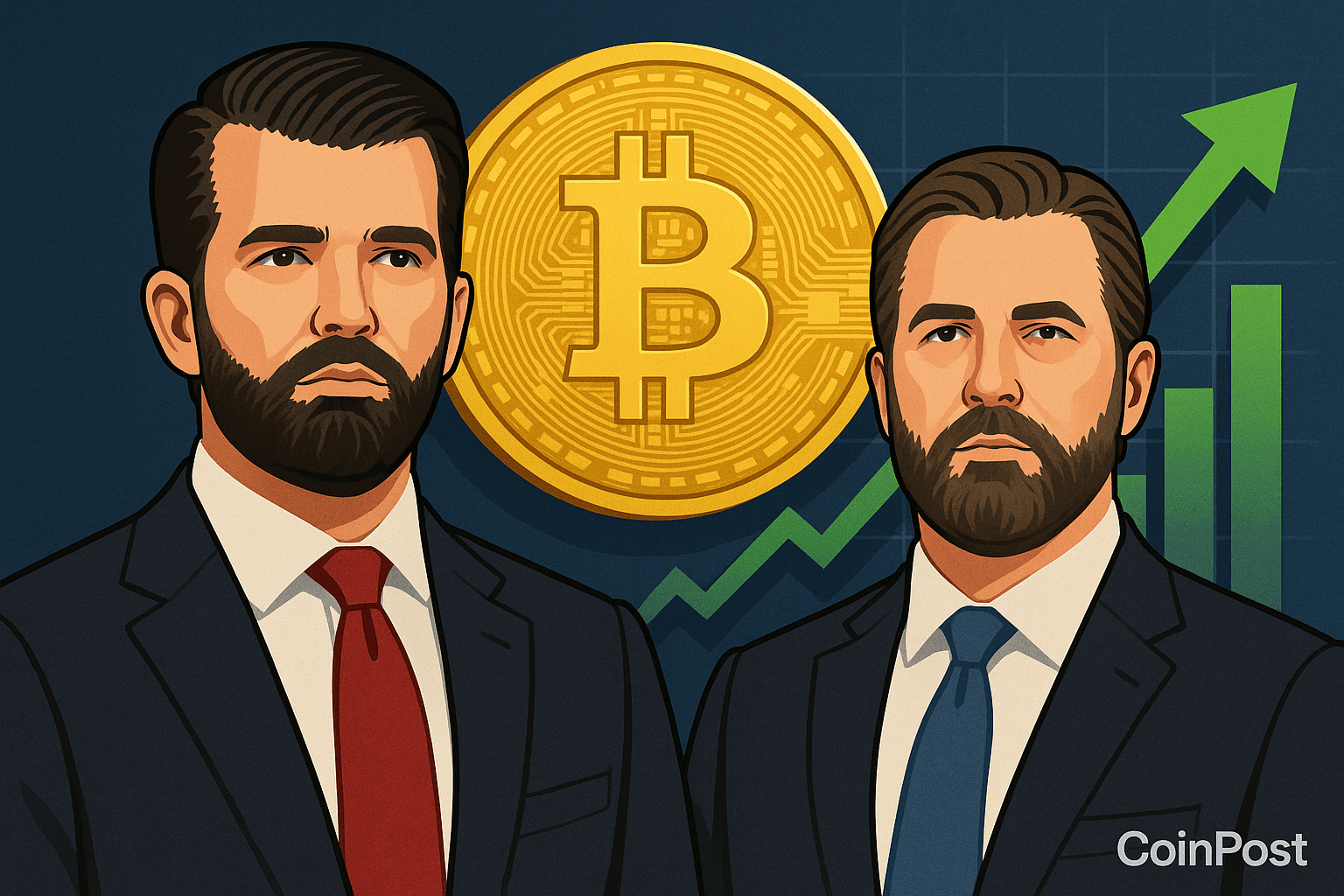 Trump's Oldest Sons' American Bitcoin Stake Valued at $1.5 Billion in Stock Debut