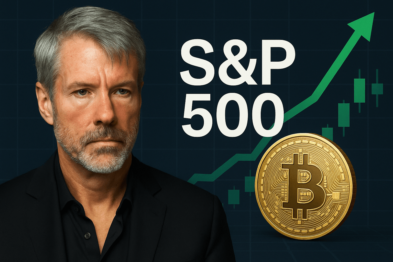 Bloomberg Reports Michael Saylor's Strategy Meets Criteria for S&P 500 Inclusion