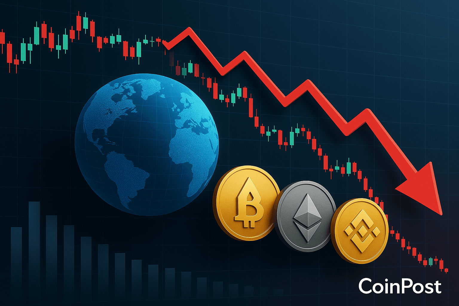 Global Crypto Market Cap Falls to $3.896 Trillion Amid Altcoin Losses