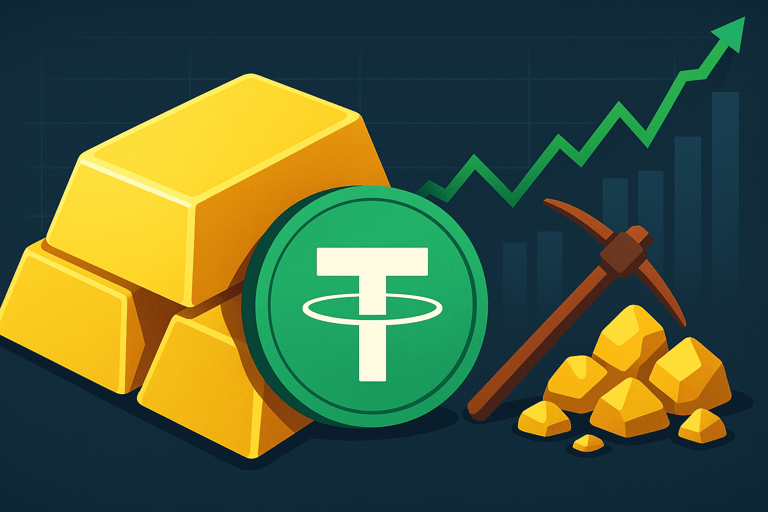 Tether Expands Into Gold Mining, Refining, Trading, and Royalties
