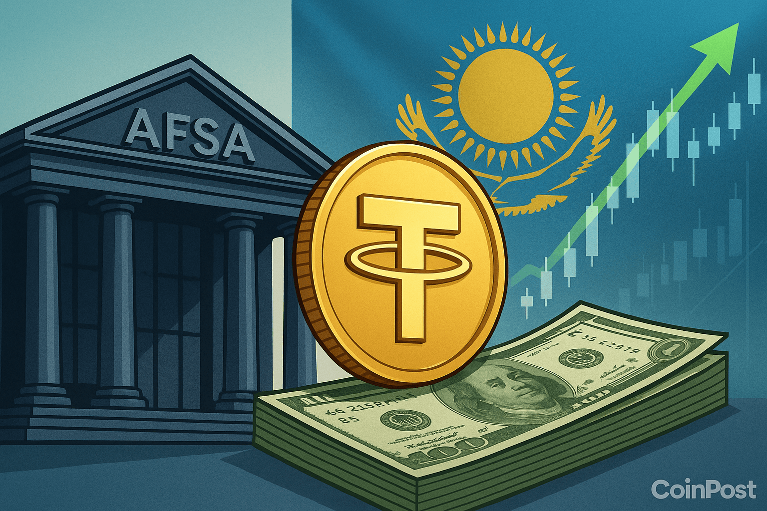 Kazakhstan's AFSA Allows Regulatory Fees to Be Paid with USD-Pegged Stablecoins