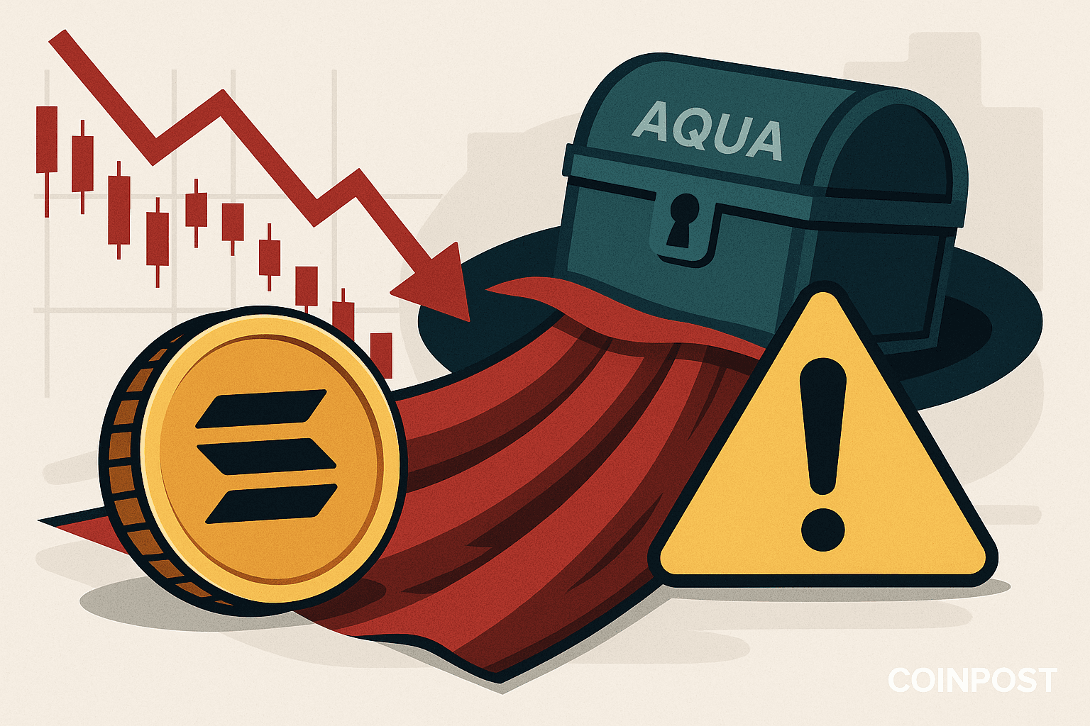 Onchain Investigator Flags Solana Project Aqua for $4.65M Rug Pull Risk