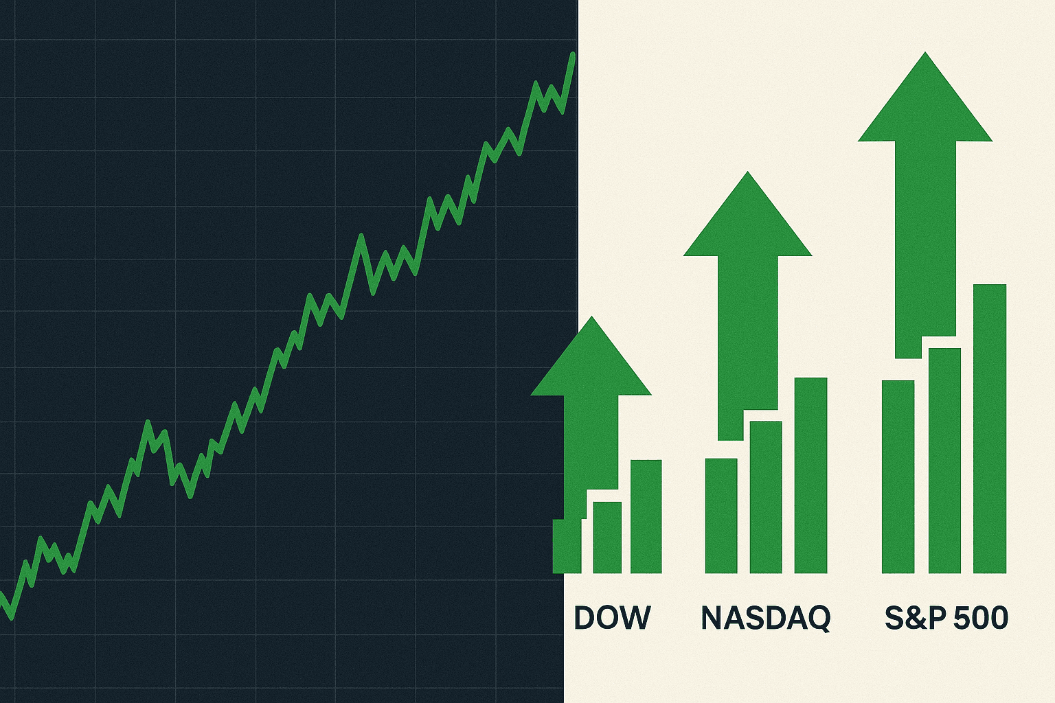 U.S. Stock Markets See Modest Gains: Dow Jones Up 0.25%, Nasdaq Rises 0.45%