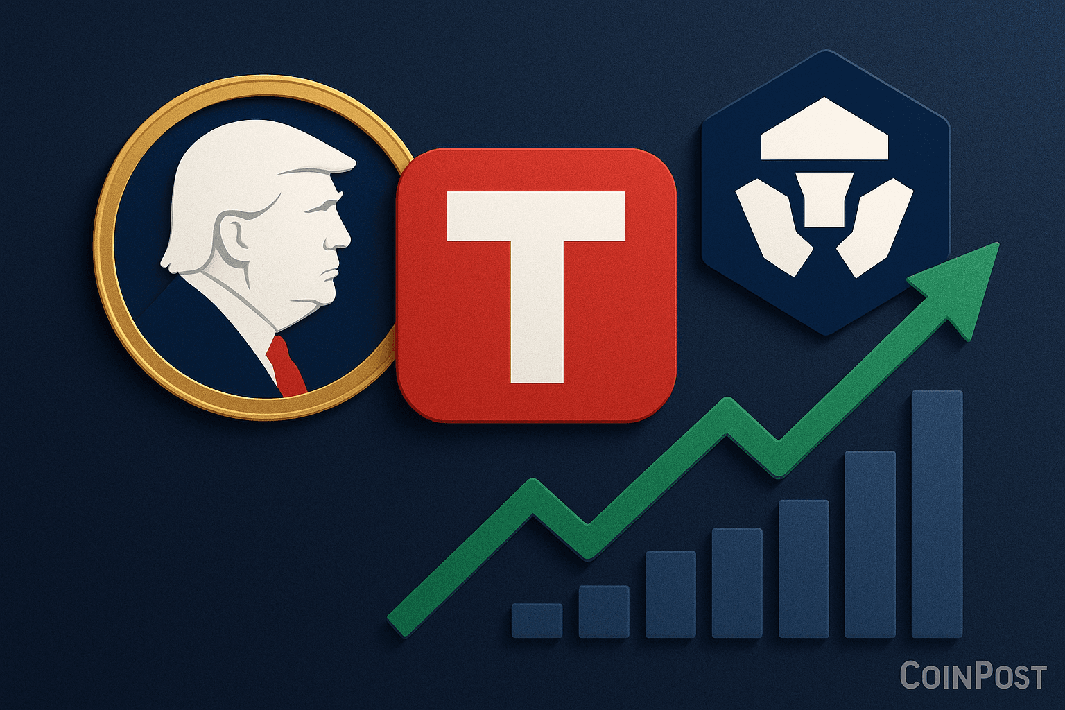 Trump's Truth Social to Convert In-App 'Gems' into Cronos (CRO) Tokens