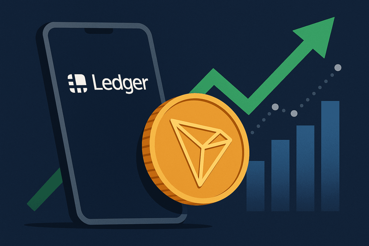 Ledger Launches Enterprise Mobile App with TRON Stablecoin Support