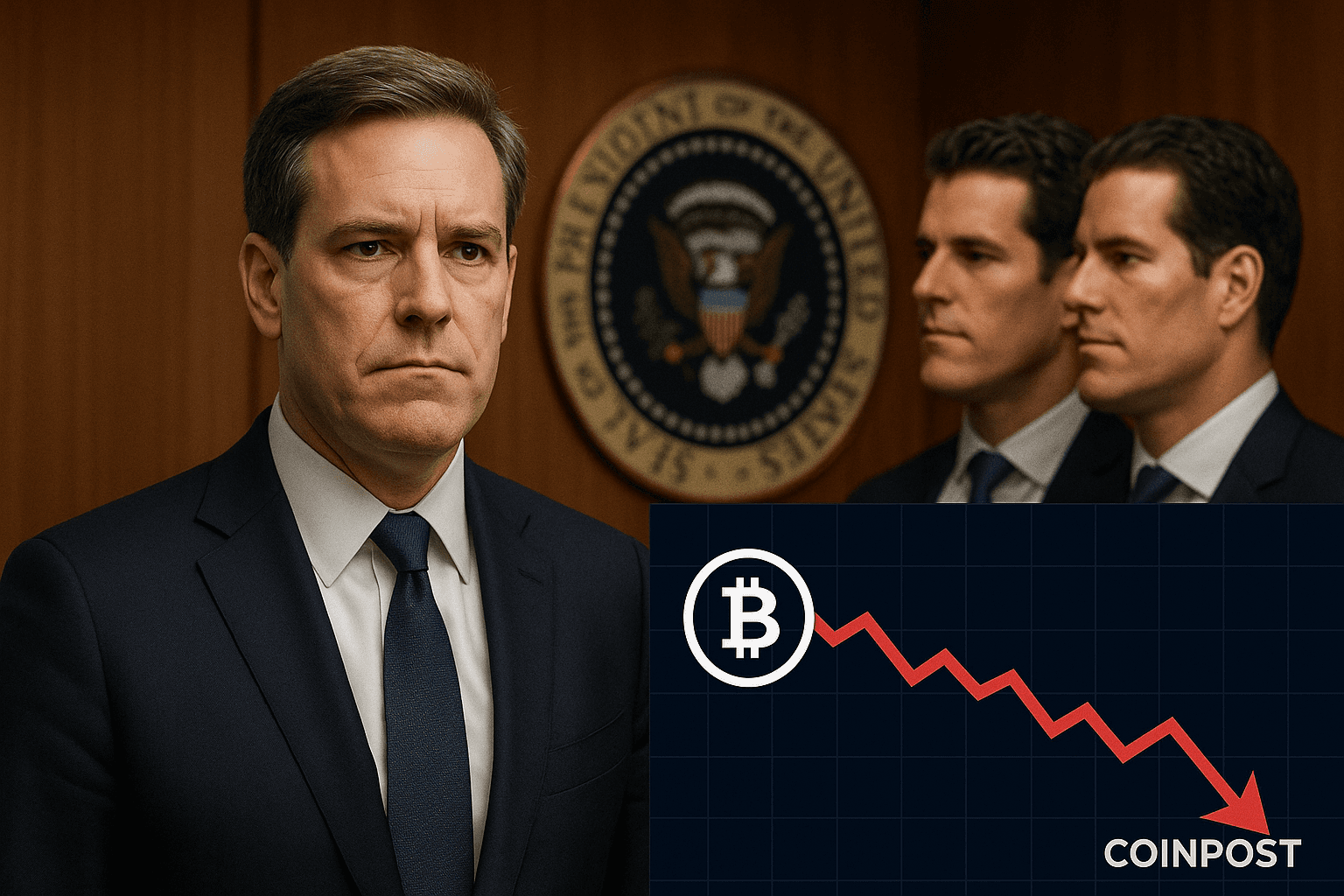 CFTC Nominee Brian Quintenz Accuses Winklevoss Twins of Attempting to Derail His Confirmation