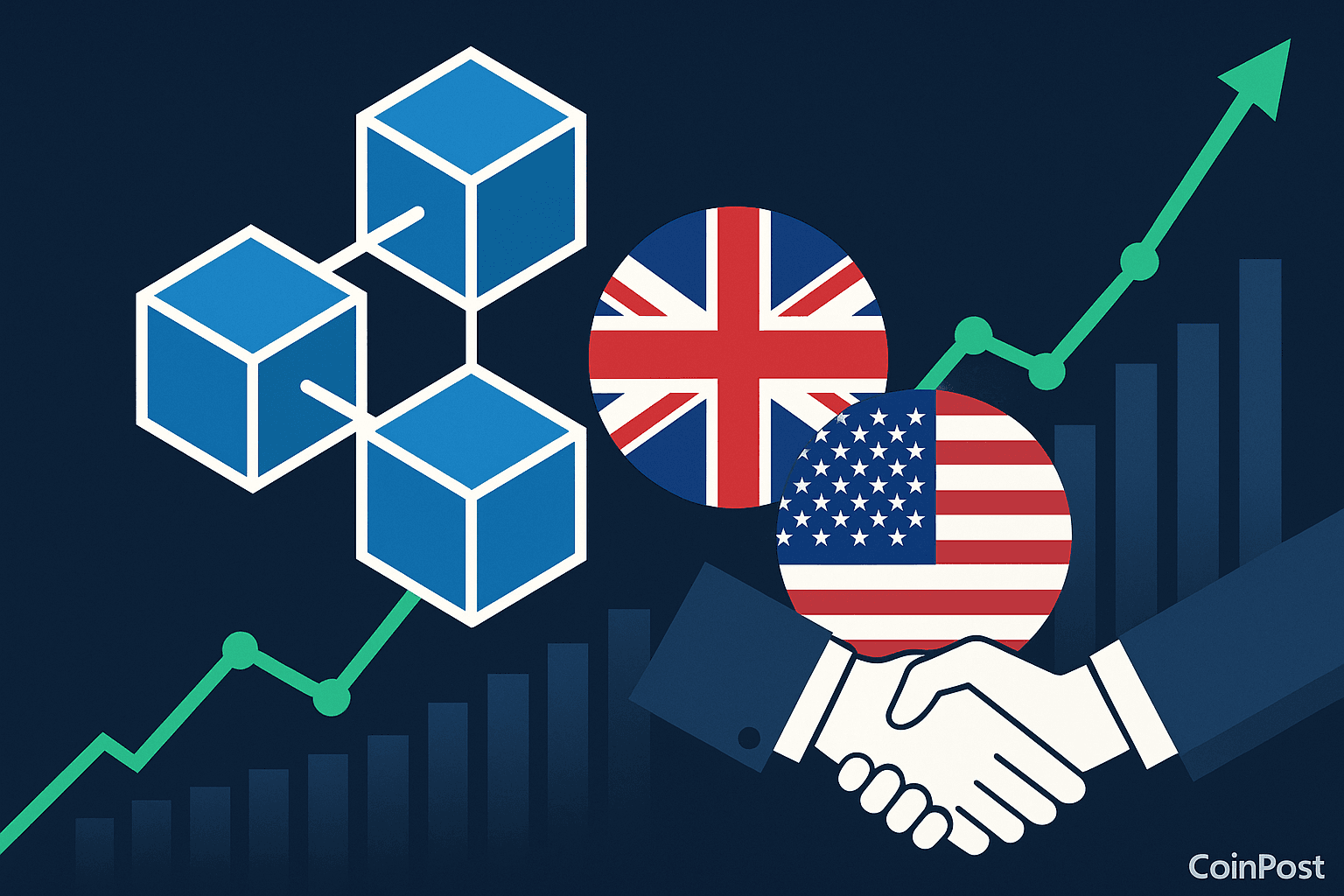 英業界団体、米英技術協定へのブロックチェーン導入を要請