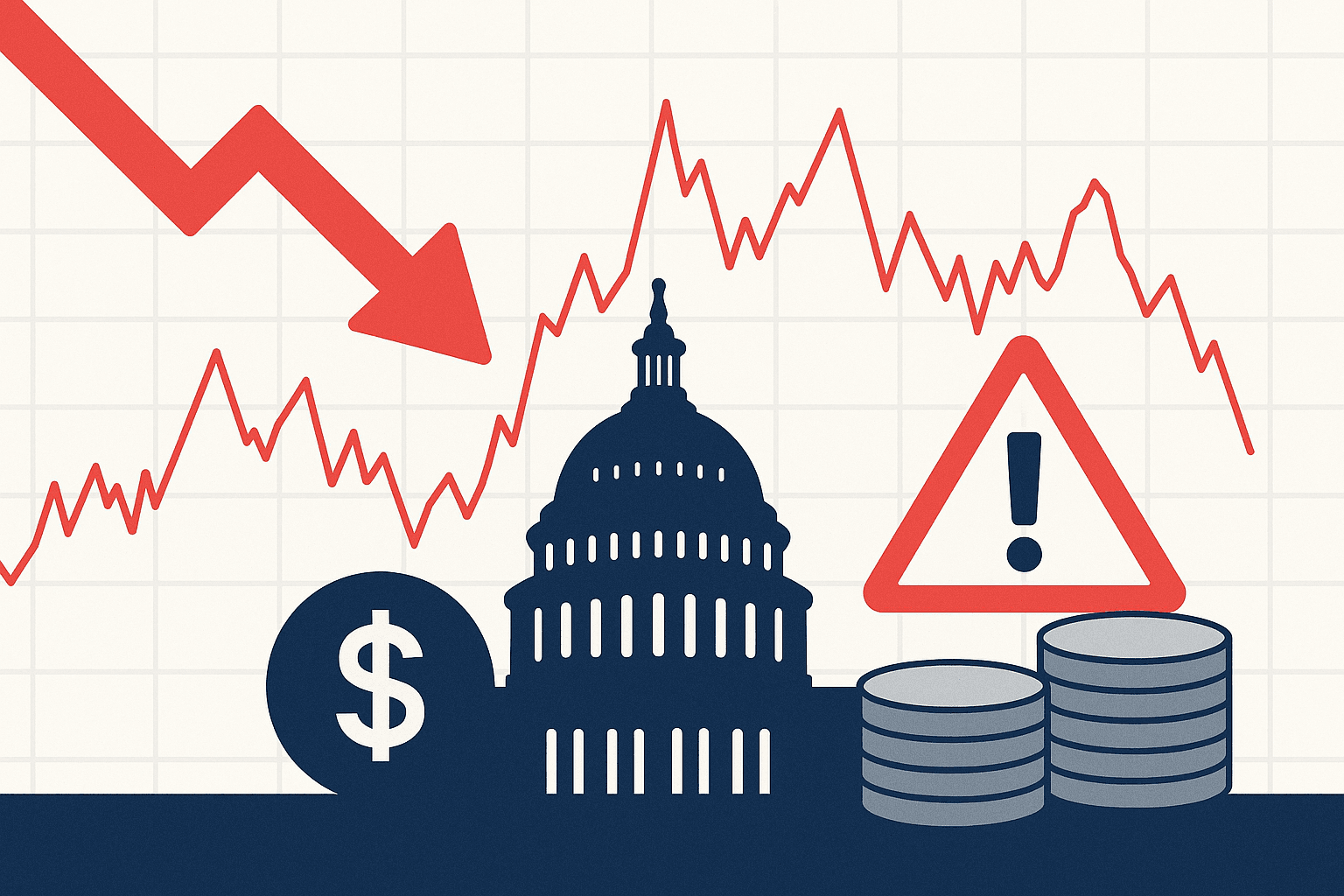 Markets Price in 54% Chance of U.S. Government Shutdown