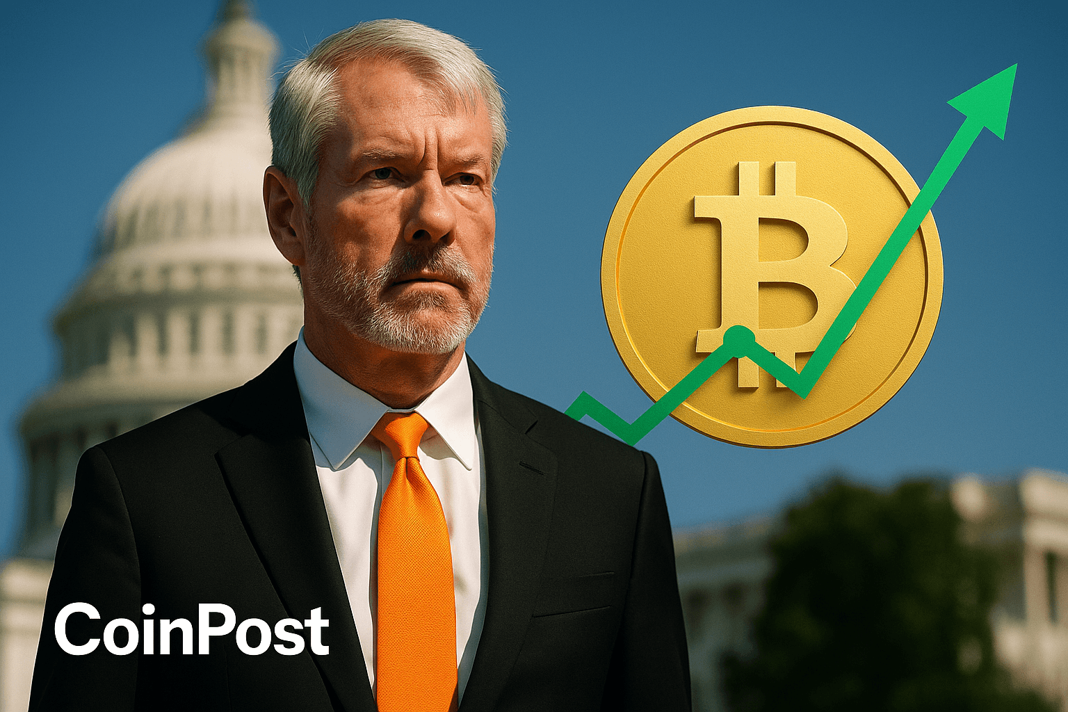 Michael Saylor Appears in Washington to Support Strategic Bitcoin Reserve Bill