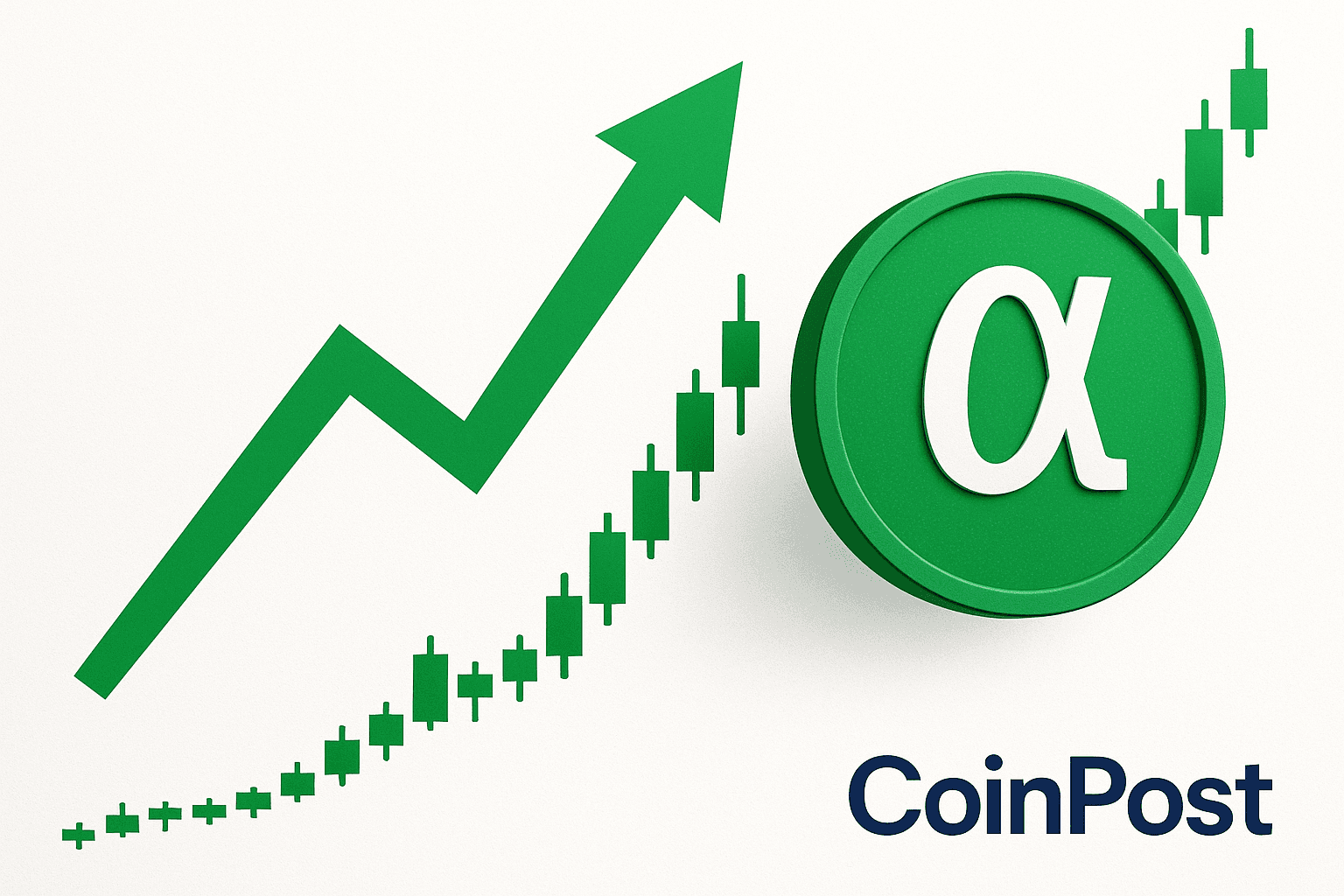 バイナンスの上場廃止発表でALPHAが60％超急騰