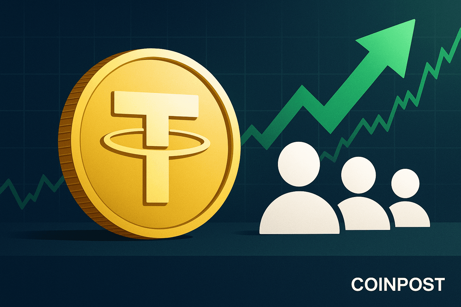 Tether CEO Reports USDT Outpaced All Stablecoins in New $1+ Holders