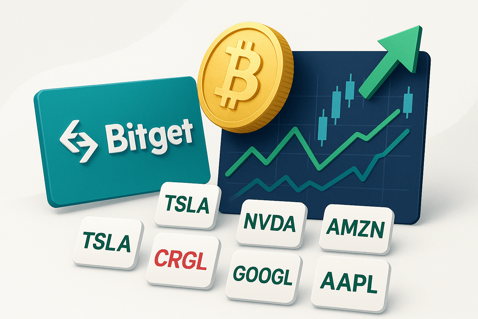 Bitget Launches USDT-M Perpetual Futures on 25 U.S. Stocks with $300K Incentives