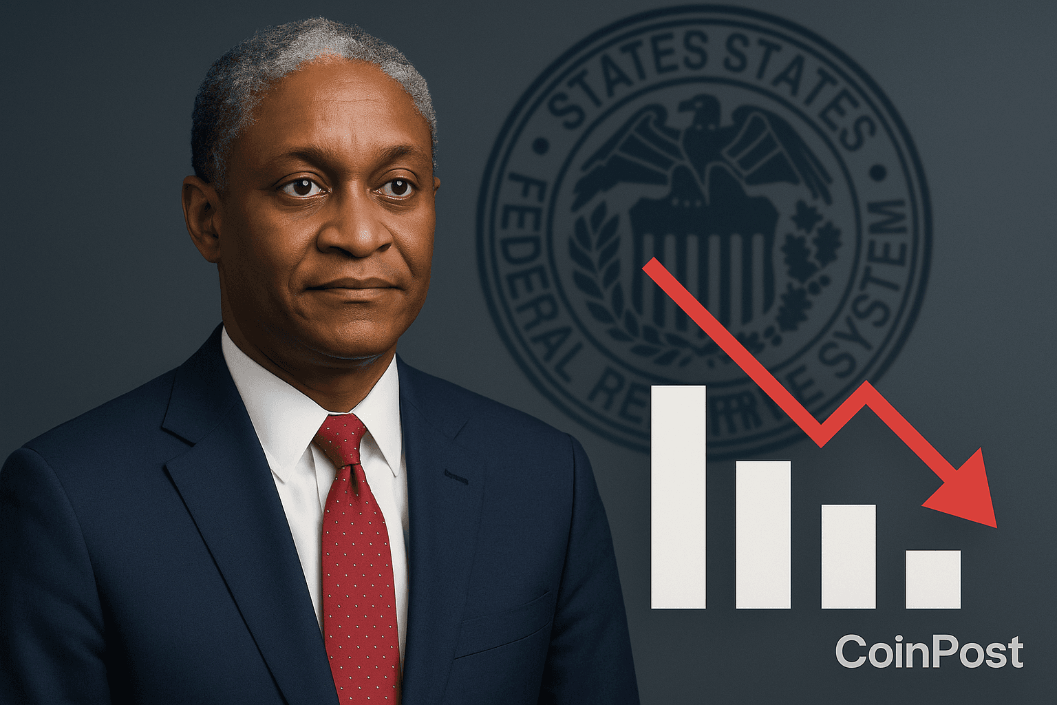 Fed’s Bostic Projects Only One Interest Rate Cut in 2025