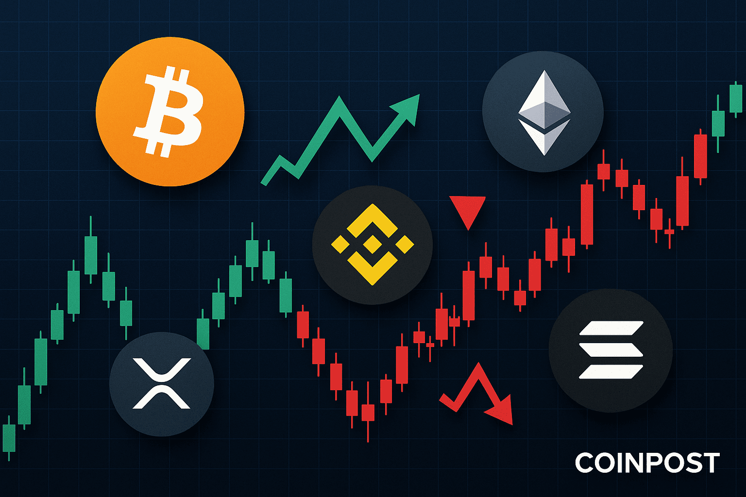 Major Cryptocurrencies Record Mixed Prices in Latest Market Update
