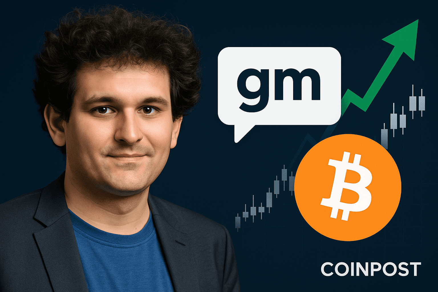 Sam Bankman-Fried Posts Brief 'GM' Message on Social Media