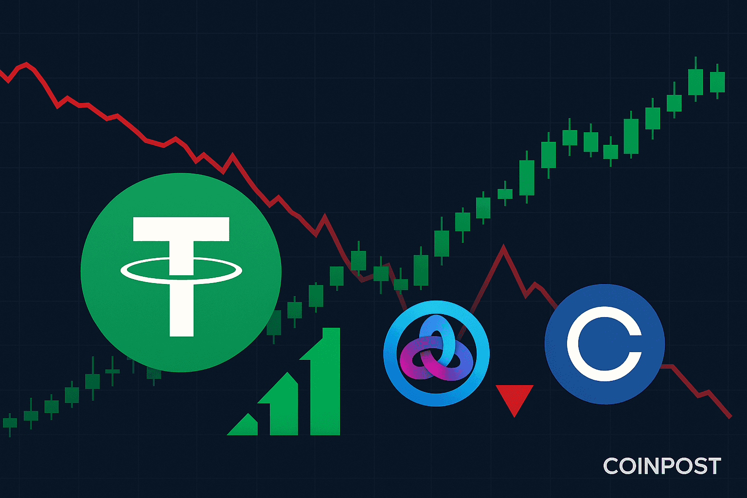 Tether Tops 24-Hour Crypto Revenue Chart with $21.99 Million
