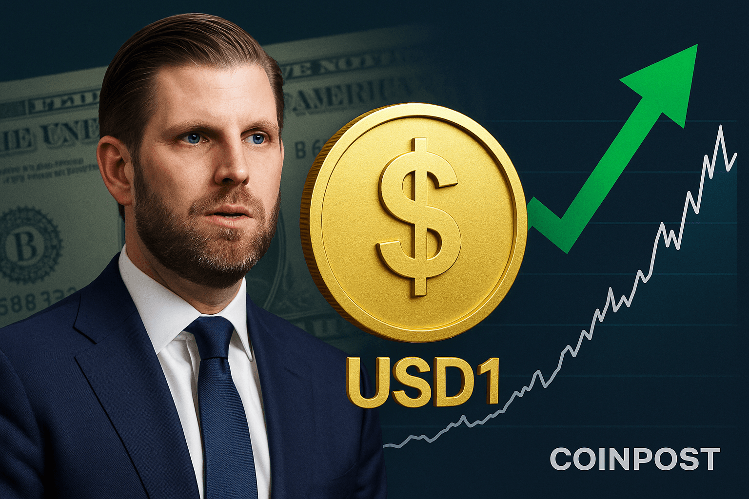 Eric Trump Promotes USD1 Stablecoin as Potential Boost for U.S. Dollar