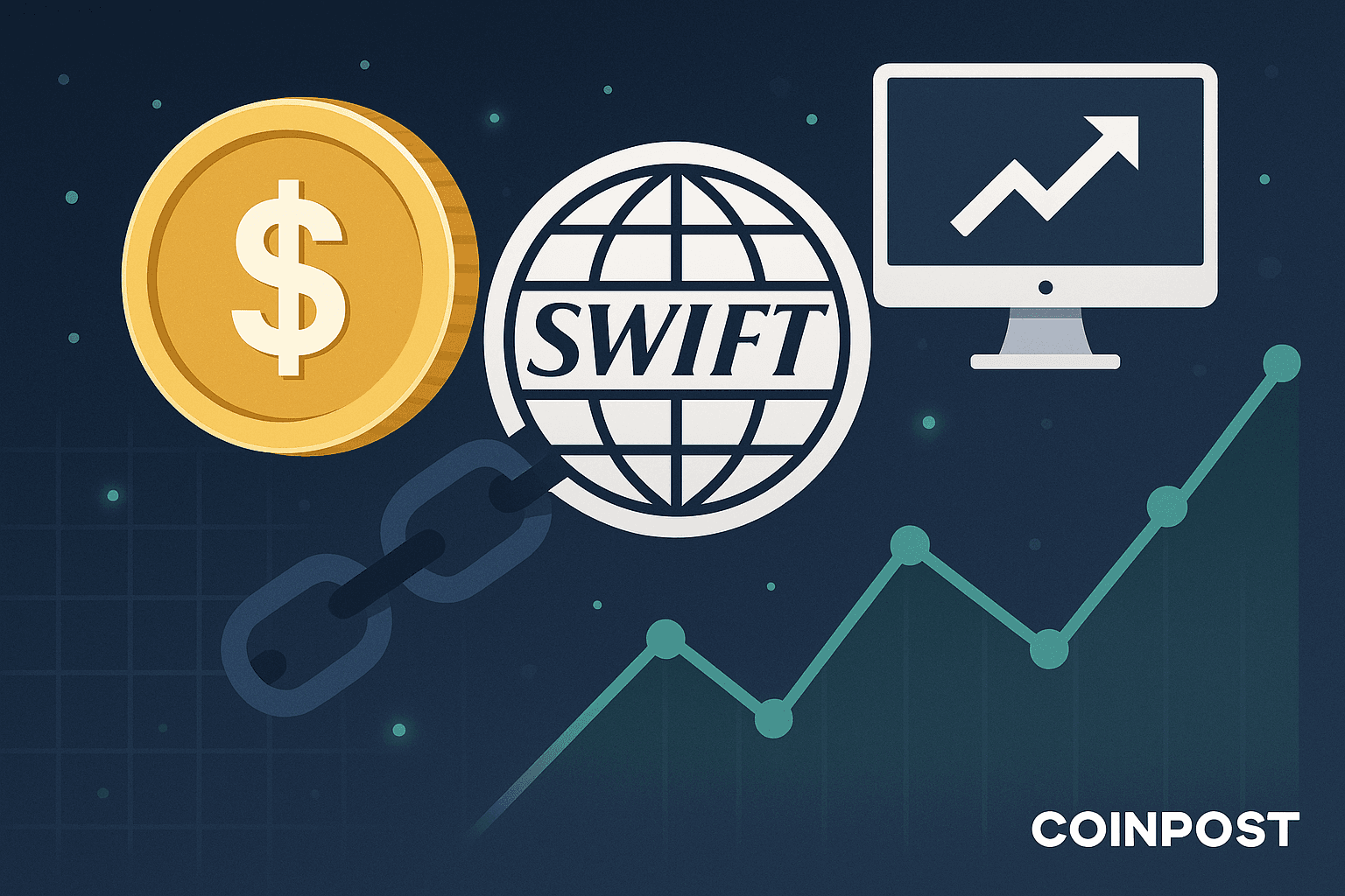 SWIFT、Lineaネットワーク上でステーブルコインとオンチェーンメッセージの開発か