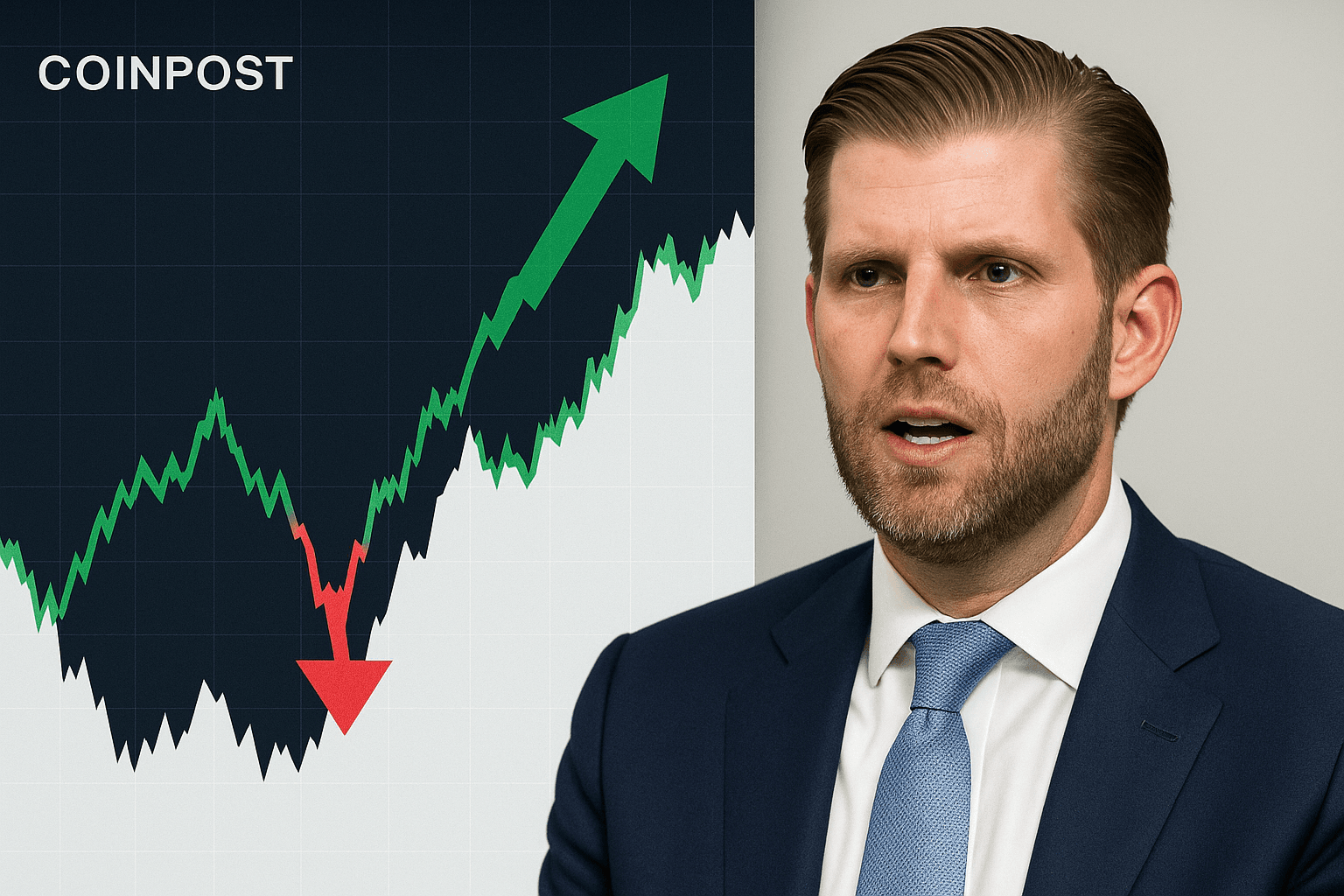 Eric Trump Urges Investors to "Buy the Dips"