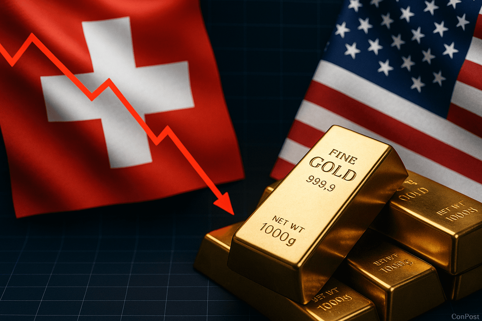 Switzerland to Invest in U.S. Gold Refining to Cut Tariffs