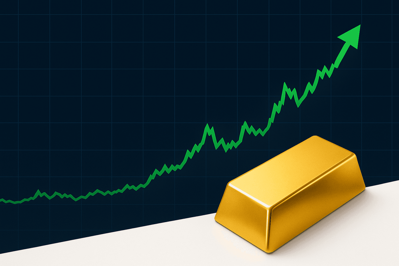Gold Surges to Record High Above $3,830