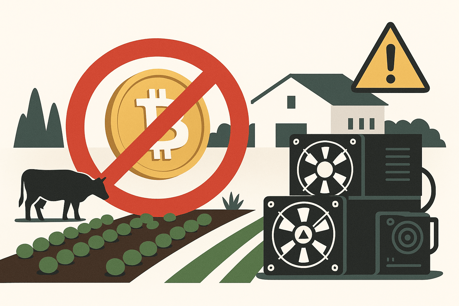Abu Dhabi Prohibits Crypto Mining on Agricultural Land with Heavy Fines