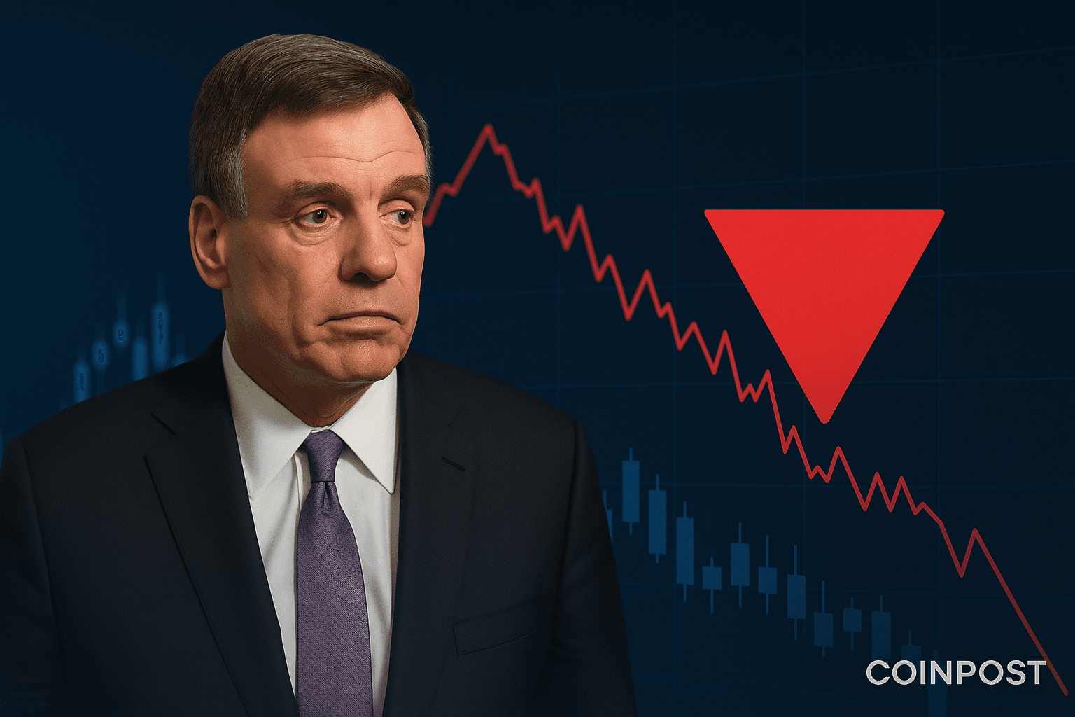 Sen. Mark Warner Urges Caution on Banking Committee Crypto Market Structure Markup
