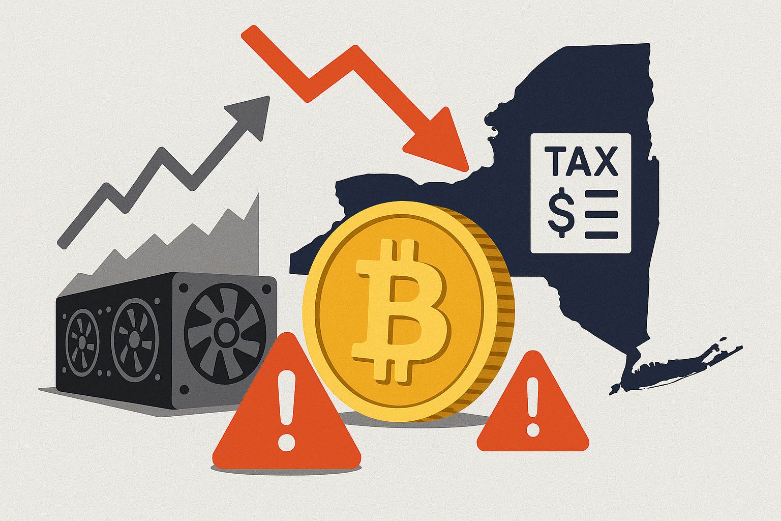 New York Proposes Excise Tax on Proof-of-Work Bitcoin Mining