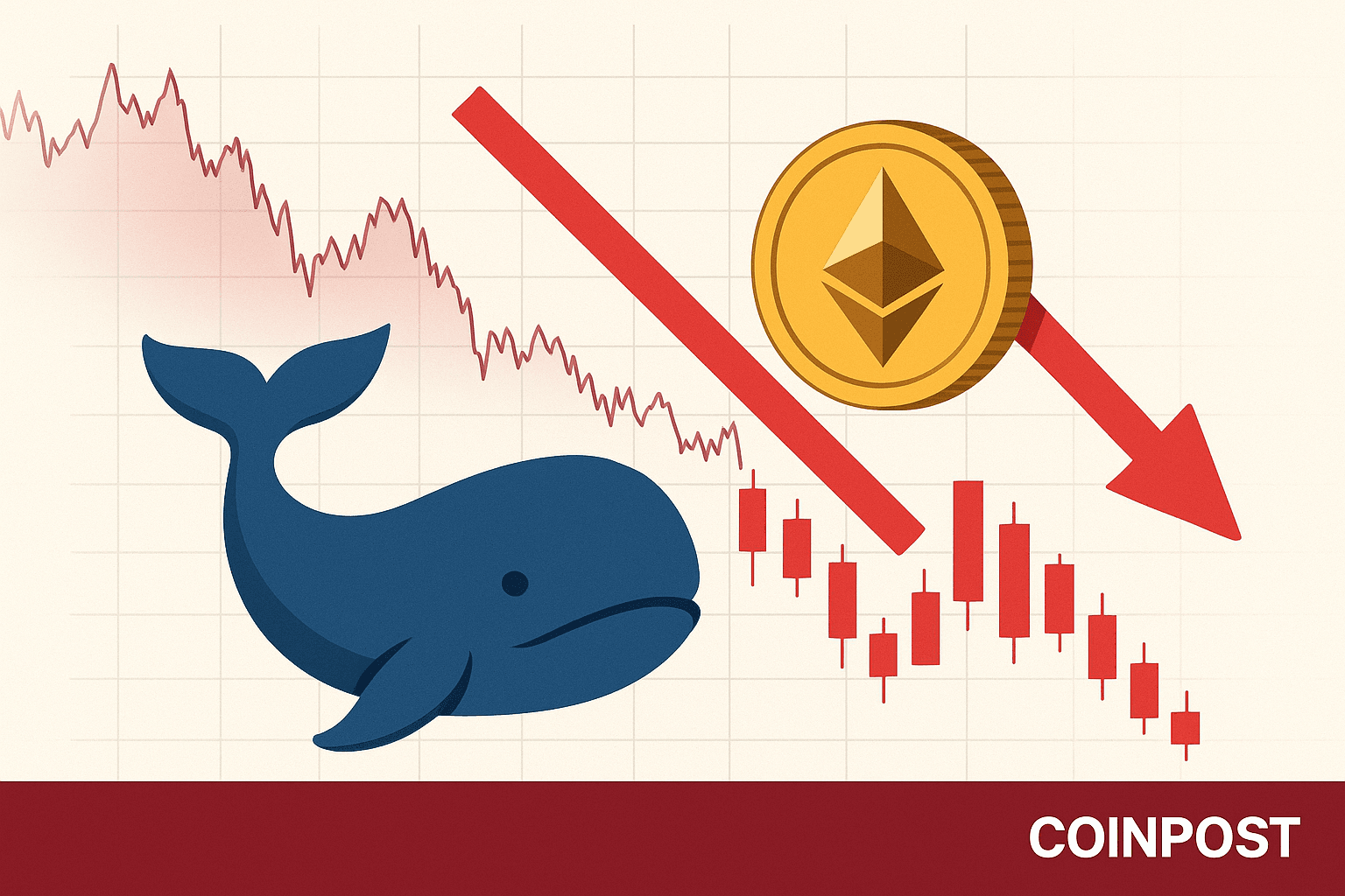 2年間休眠のイーサリアムクジラ、1,000ETHを移動