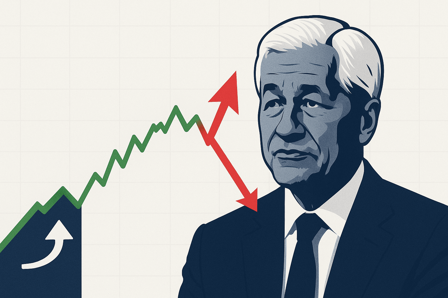 U.S. Recession Odds Fall to 33% Amid Dimon’s Caution for 2026