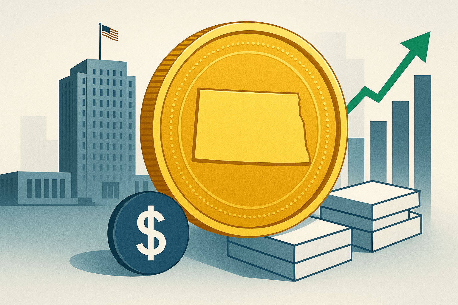 North Dakota to Launch State-Issued Stablecoin for Bank Transactions