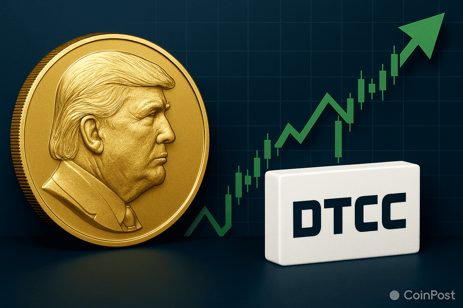 Trump Coin ETF Listed on DTCC Platform
