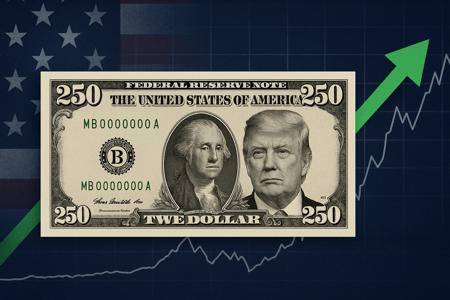 President Trump Proposes New $250 Bill Featuring His Portrait