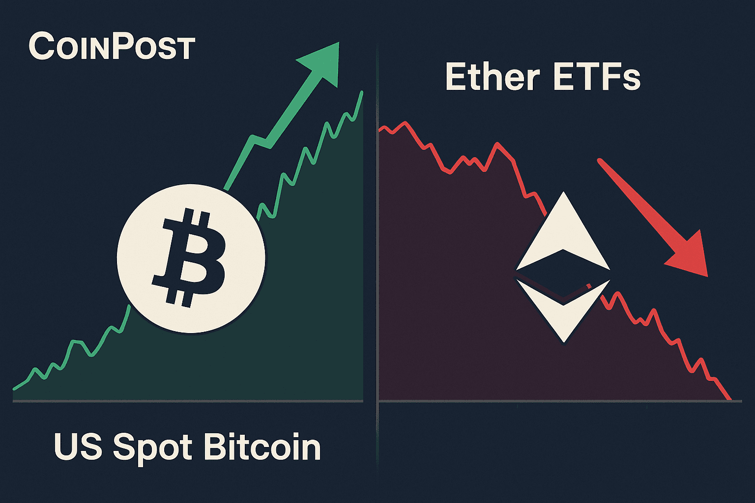 US Spot Bitcoin ETFs See $197.8 Million Inflow as Ether ETFs Slip