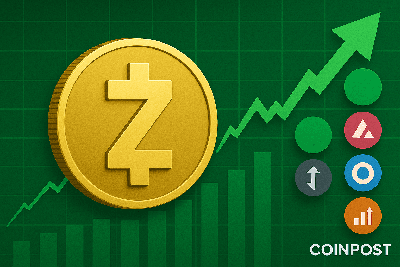 Zcash Jumps 52% in 24 Hours as Privacy-Focused Tokens Gain Momentum