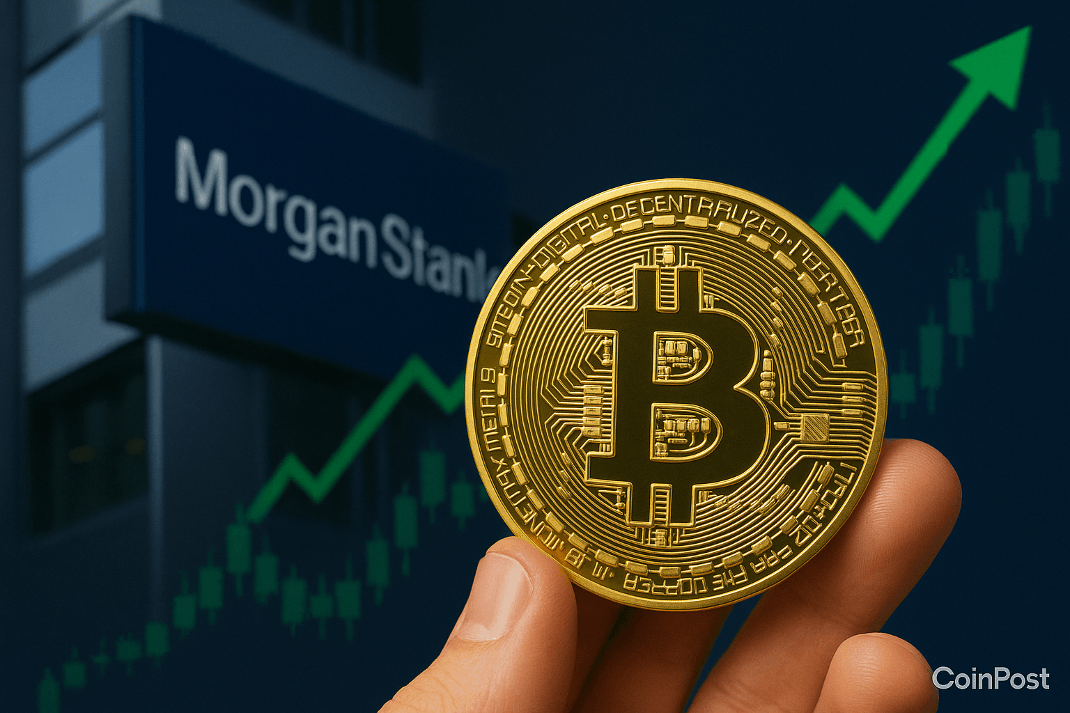 モルガン・スタンレー、富裕層向けの仮想通貨ファンド保有制限を解除