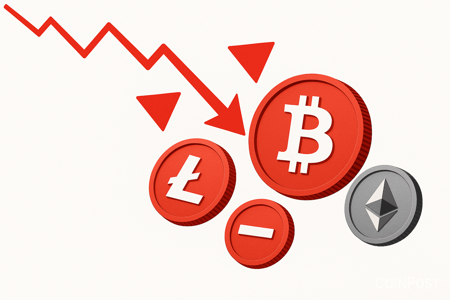 Multiple Top-100 Cryptocurrencies Drop Over 40% in One Hour